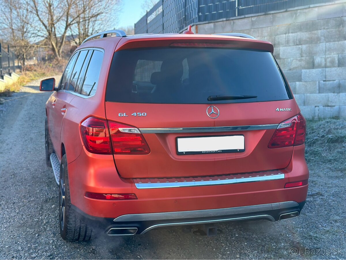 Mercedes 4 matic GL 450 benzin 7 miestne V8