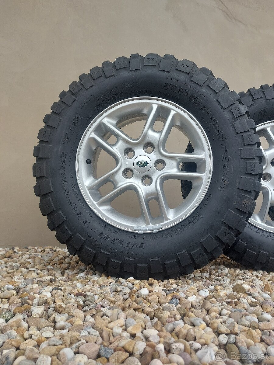 Kolesá Land Rover 7Jx17+ 265/70R17 T/A