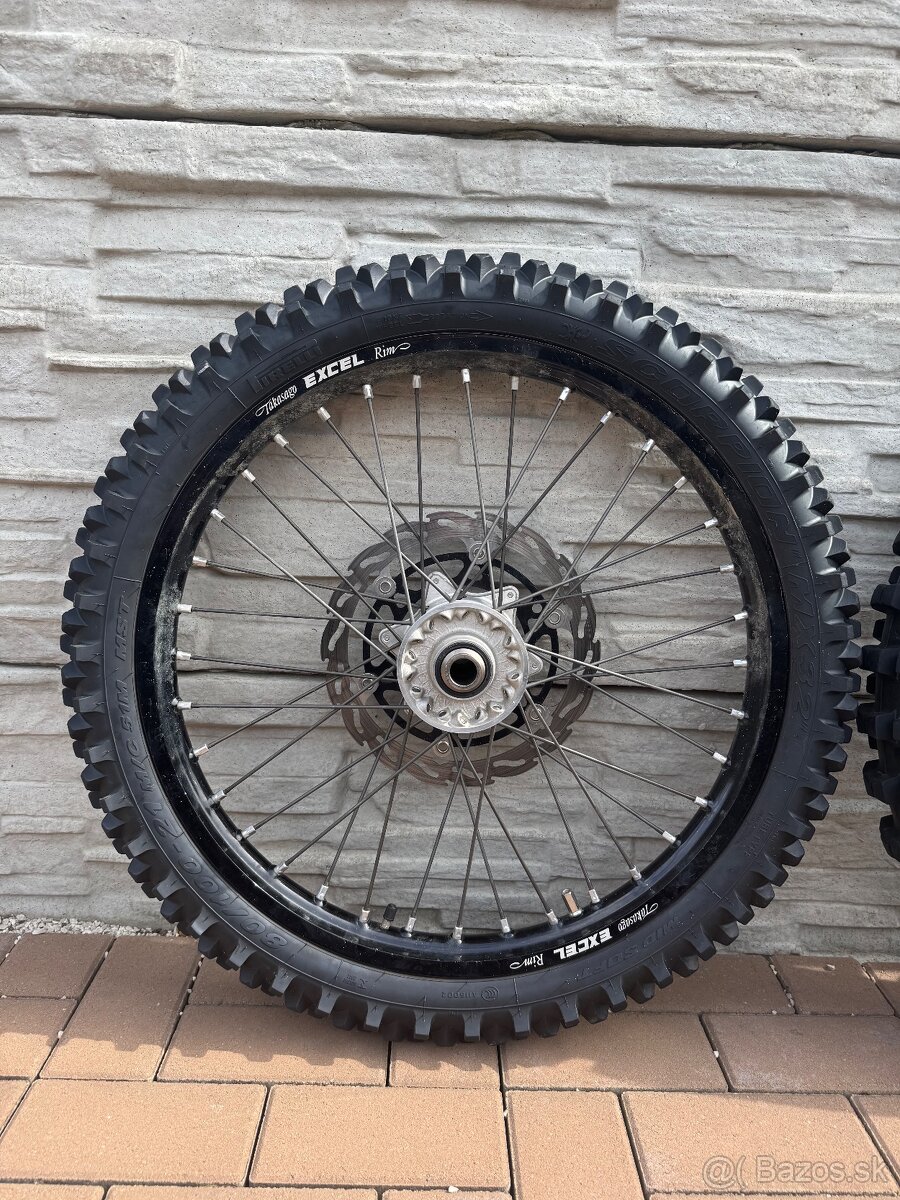 Sada Kolies KTM HSQ GAS 21” 19”