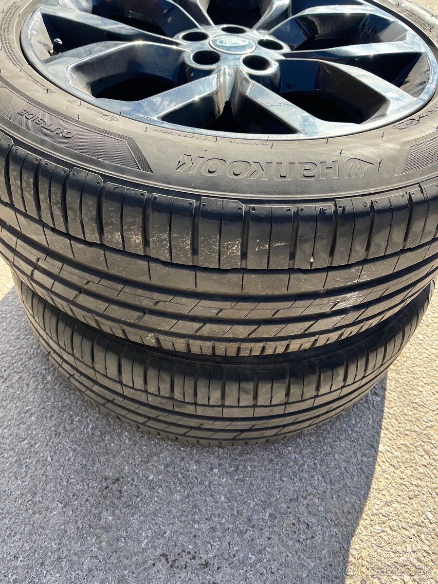 Originál disky Range Rover pneu r19 Hankook 235/55 R19