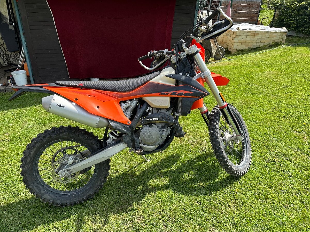 Predám Ktm exc-f 250, model 2020, TP + ŠPZ