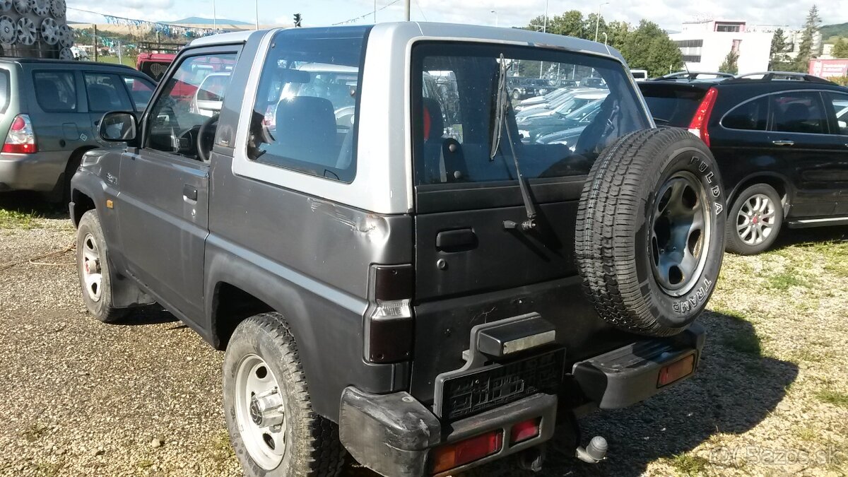 Daihastsu Feroza 1.6 benzin 4x4+redukcia+samozvor.difer