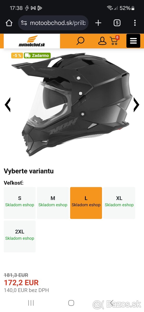 2x Prilba NOX HELMET MODEL N312