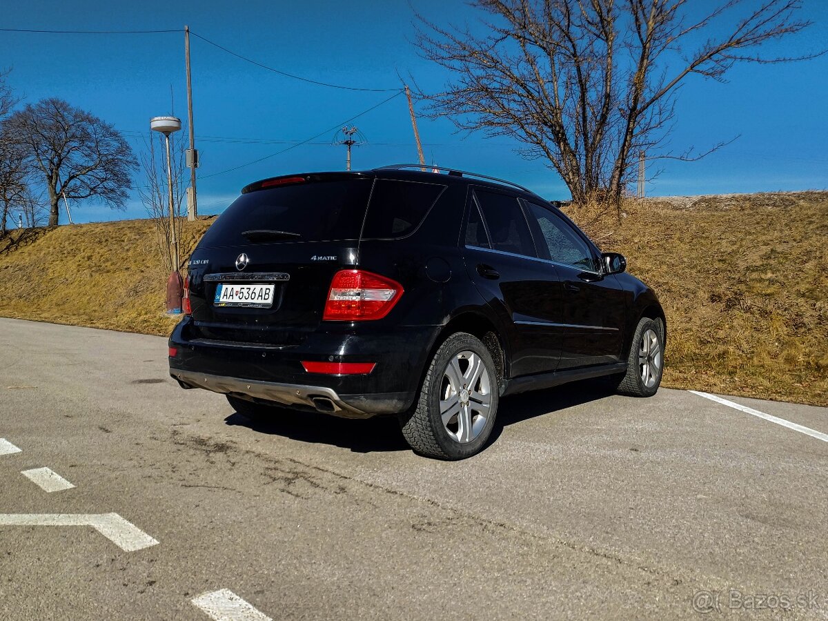 Mercedes-Benz ML 320CDI 4MATIC 165KW, 4x4, Ťažné do 3,5T