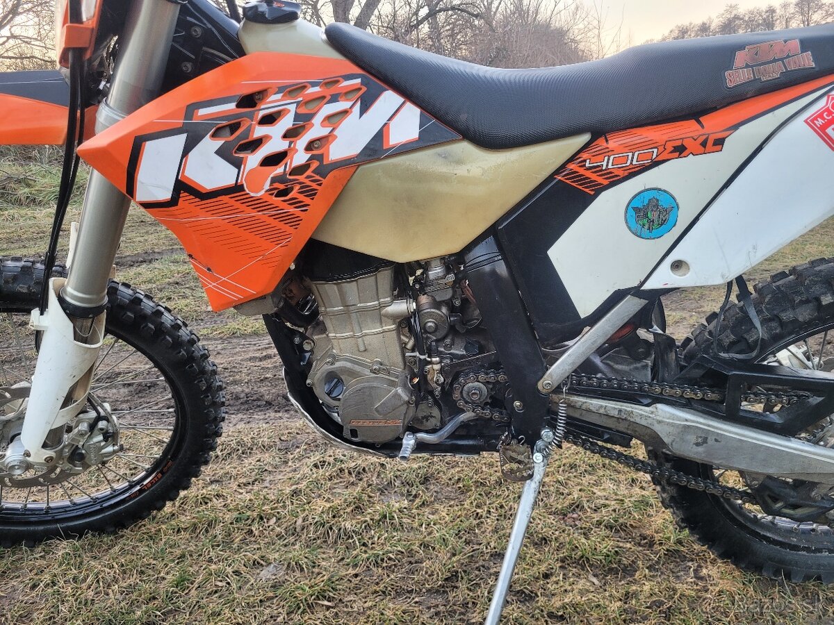 KTM EXC 400  doklady, smerovky