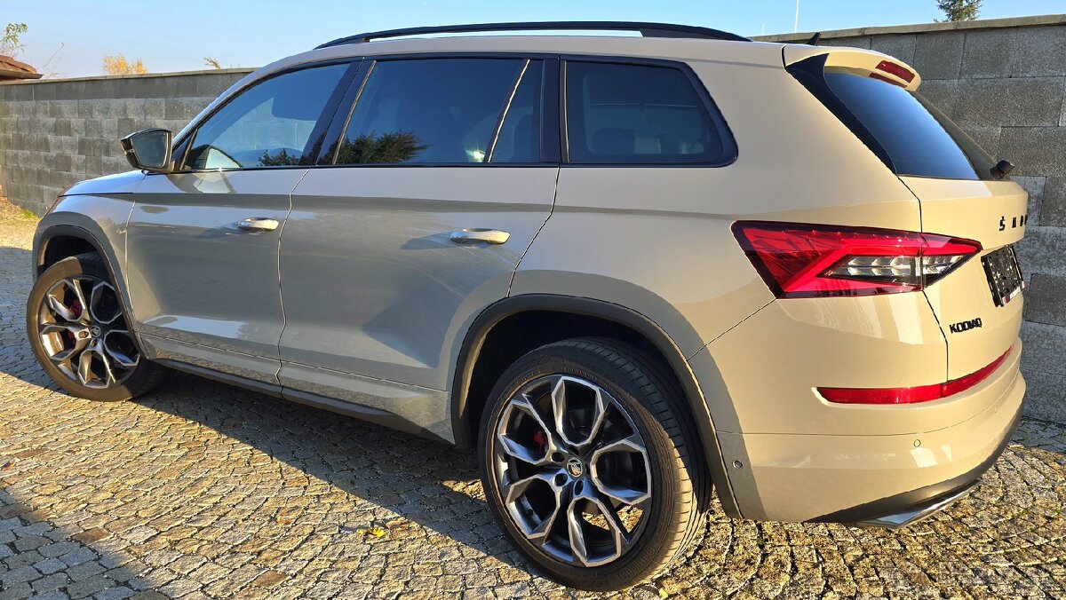 ✅️Škoda Kodiaq RS 2.0.TDI 4x4,176kw,Webasto,Pano,Ťažné✅️