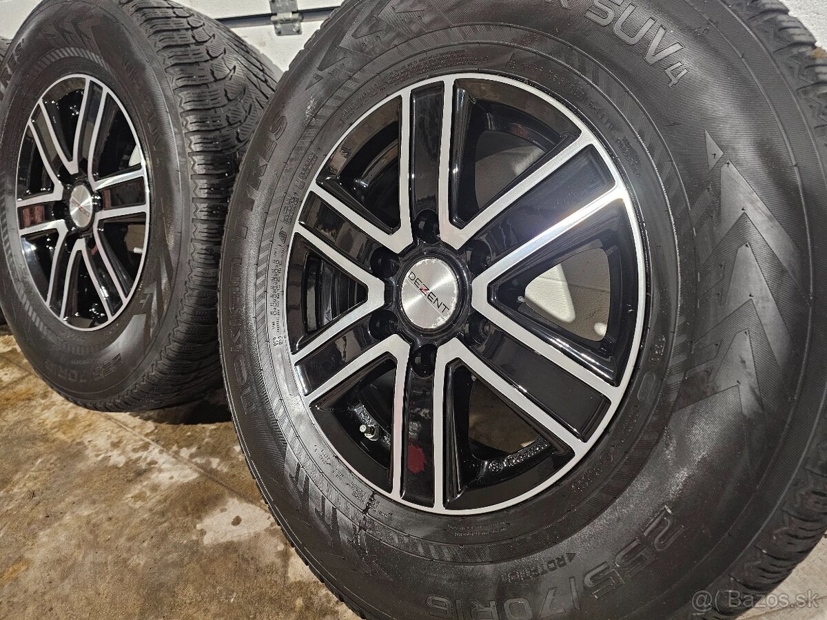 Alu Disky 6x139,7+255/70 R16 FORD RANGER