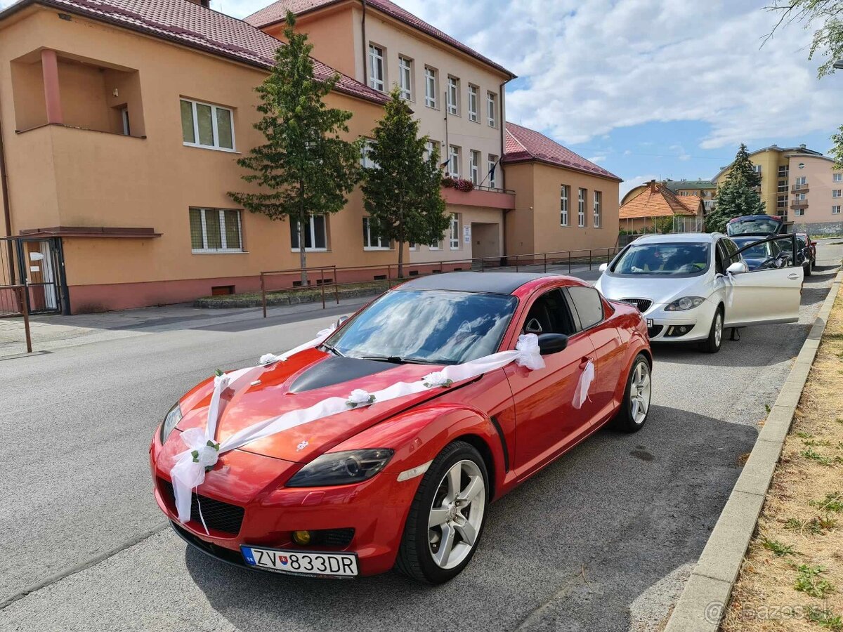 Predám mazdu rx8 170kw - výmena za 4x4