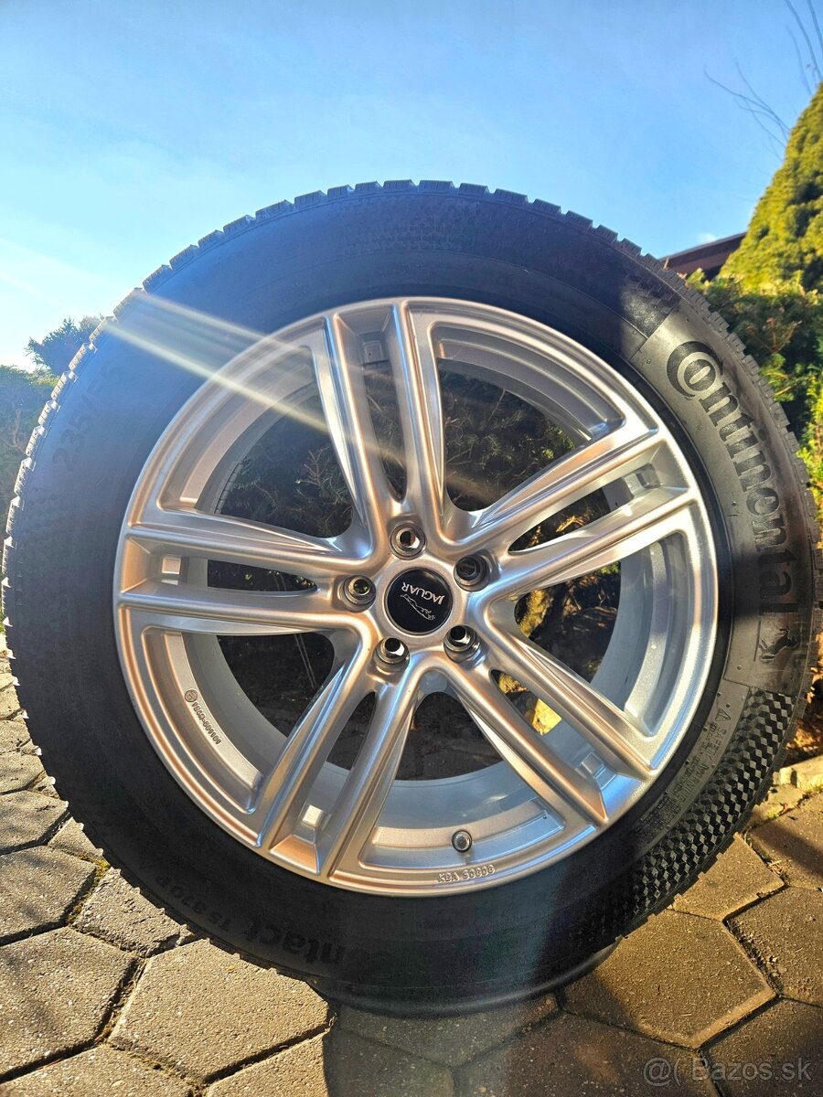 alu disky R19 5x108 Jaguar E-pace,... + 235/55 R19 zimné