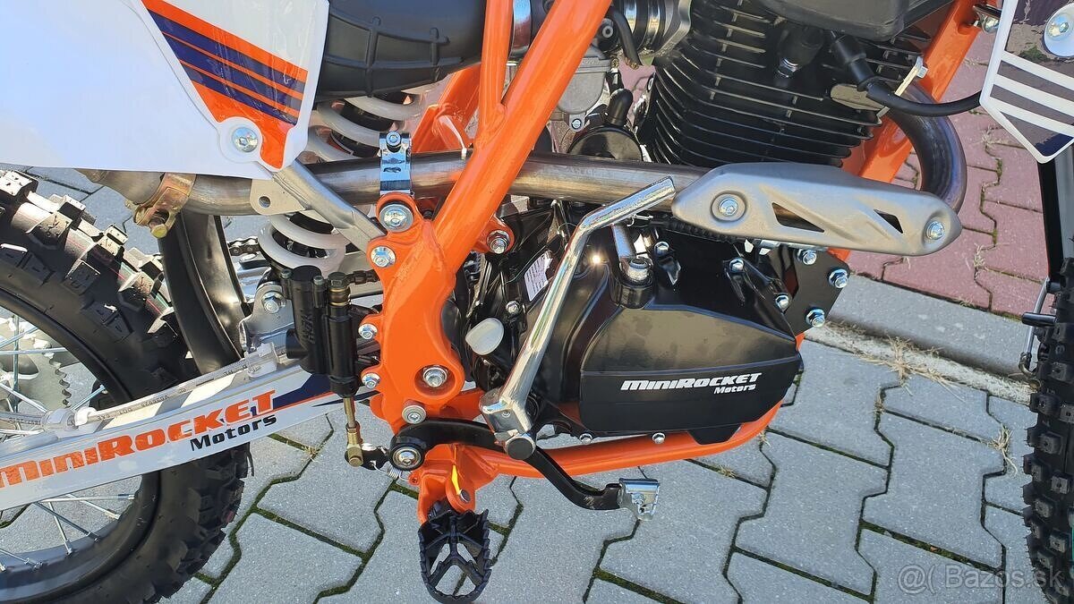 Pitbike MiniRocket Hurricane 250ccm 19/16 oranžová