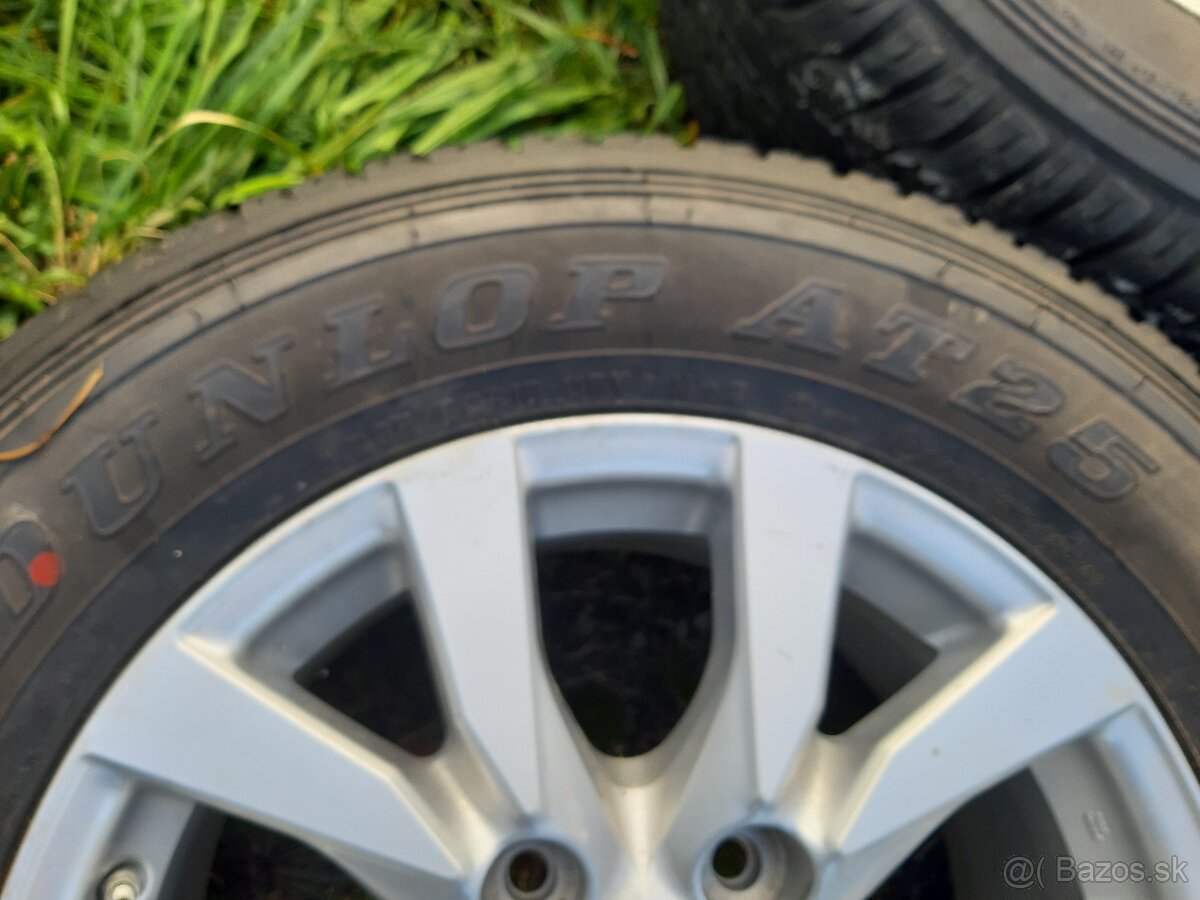 Alu sada R18 5x150 Toyota Lexus Nove Dunlop M+S 285/60 R18