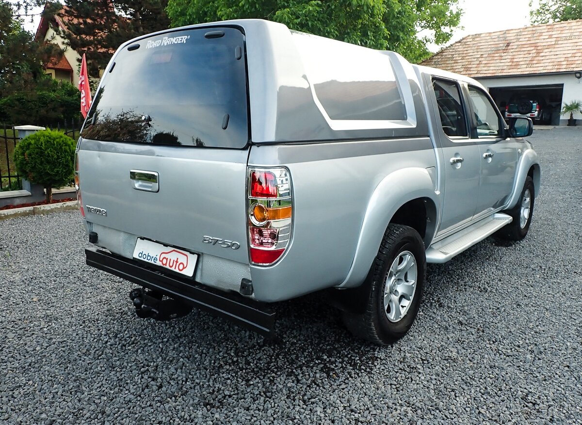 MAZDA BT-50 2.5D DoubleCab 4x4- 2010-ŤAŽNE 3000kg --105kW