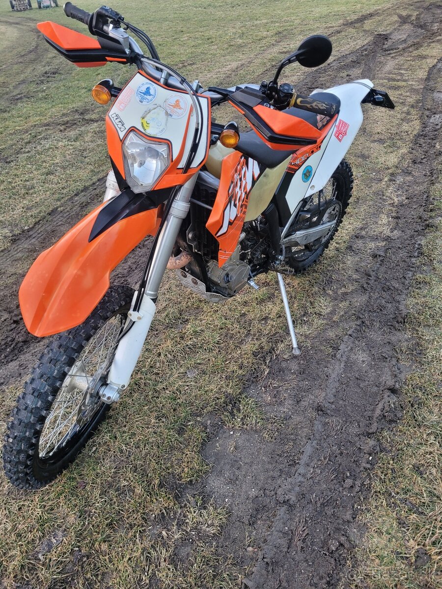 KTM EXC 400 doklady, smerovky