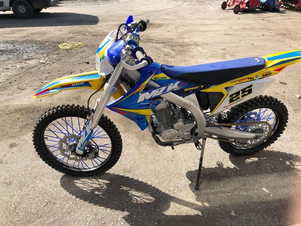 Enduro Mikilon MZK 250cm3 kolesá 21/18 + Štartér