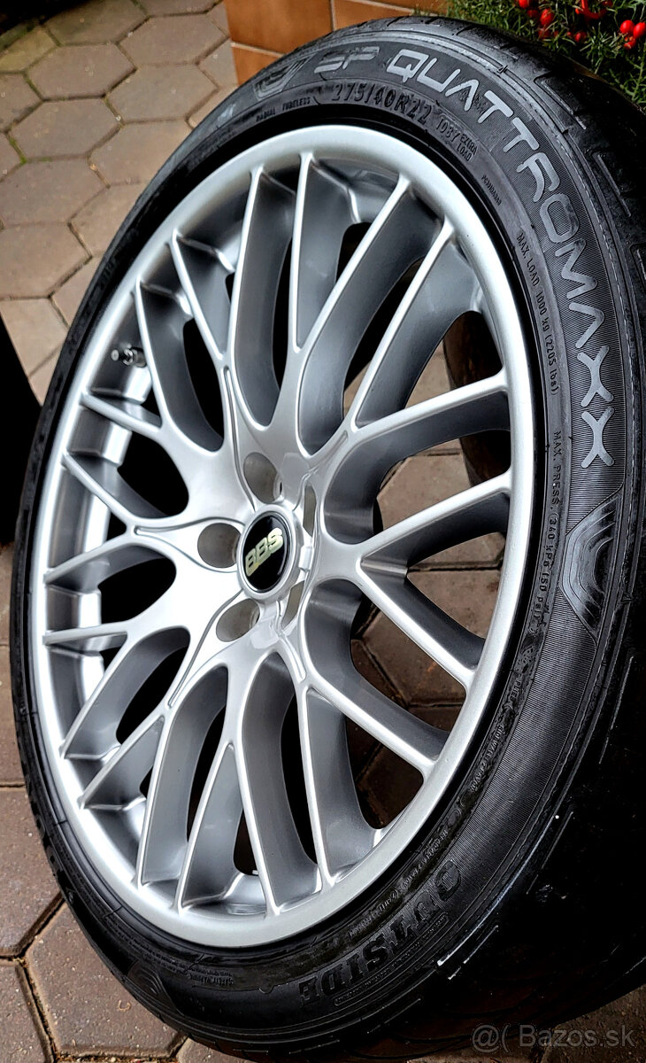 alu R22 5x120, letné pneu 275/40, Range Rover / Sport, BMW X