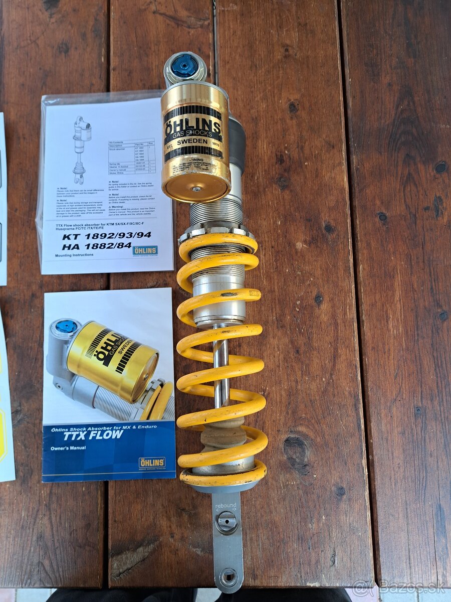 Zadní tlumič Ohlins TTX Flow KTM Husqvarna