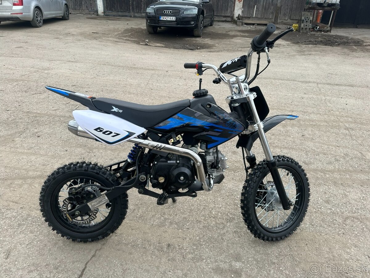 Pitbike XTR 607A 125cm3 - 4 takt + štarter