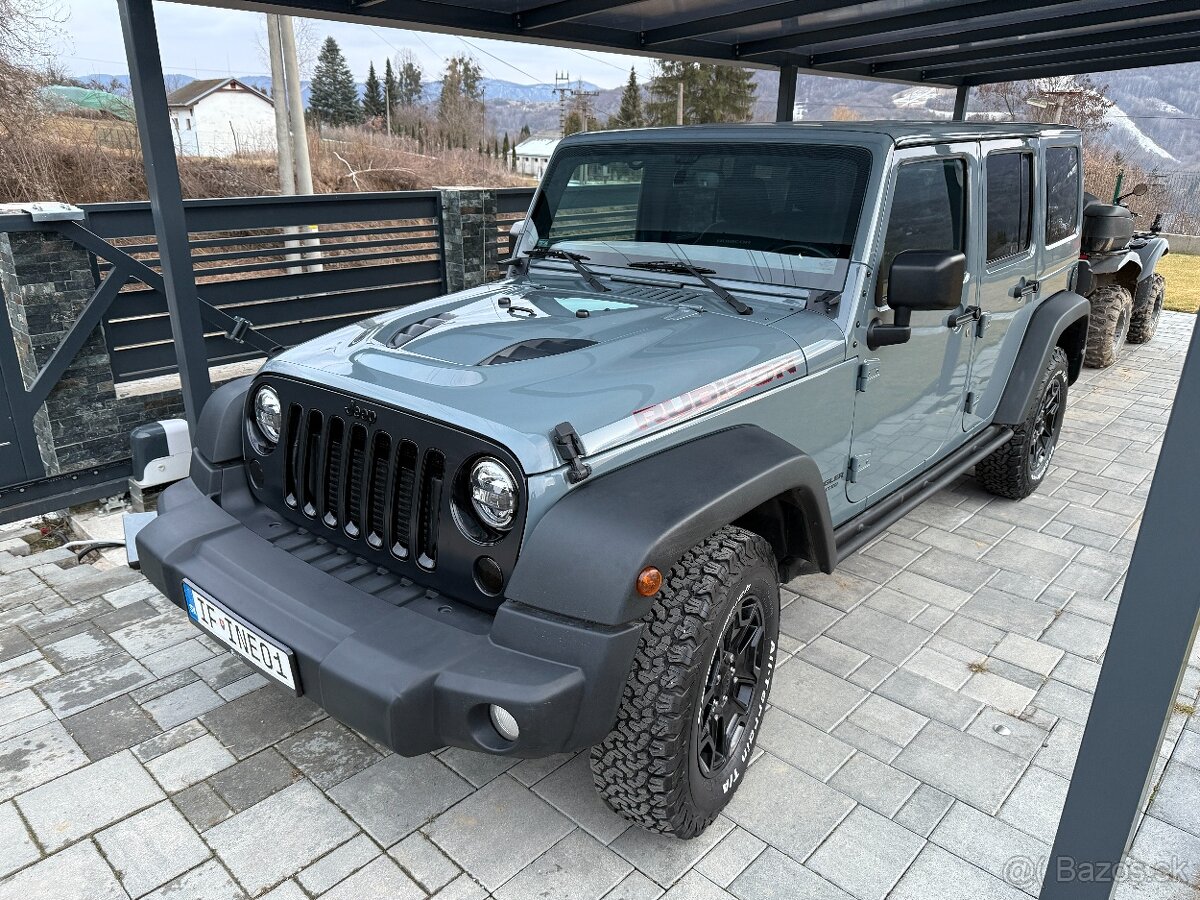 Jeep Wrangler Rubicon Unlimited - žiadny offroad