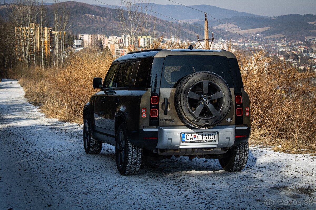 Defender 110 P400, nelakované, el. ťažné, DPH, veľmi pekné