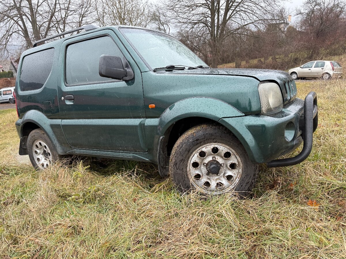 Predám Suzuki Jimny 1.3 JLX – spoľahlivé 4x4