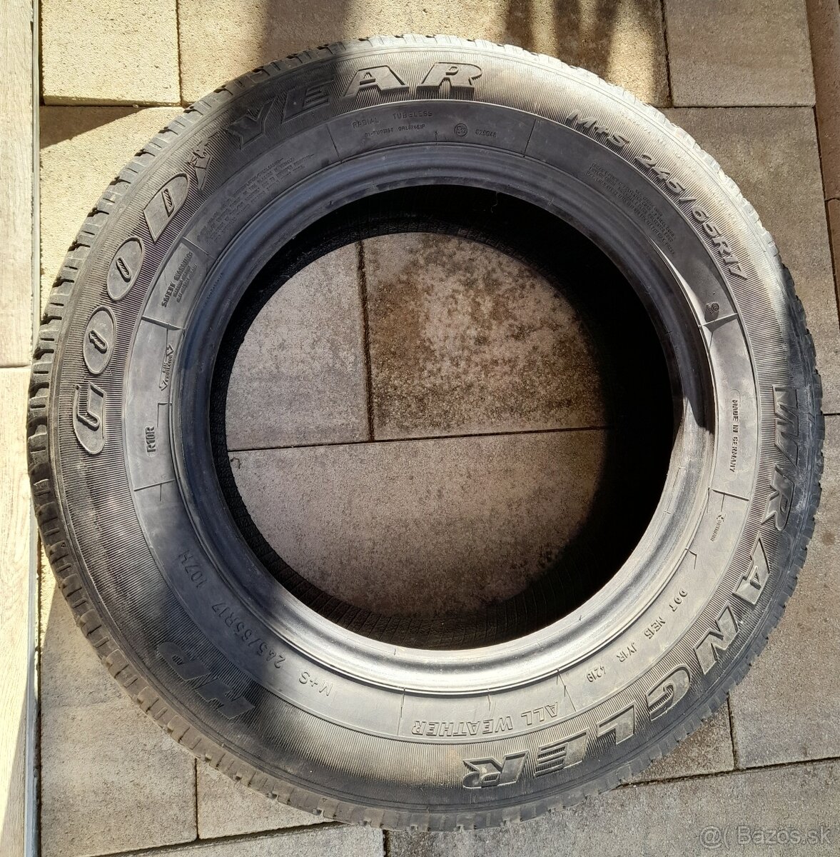 Predám pneumatiky GOODYEAR 245/65 R17-107H