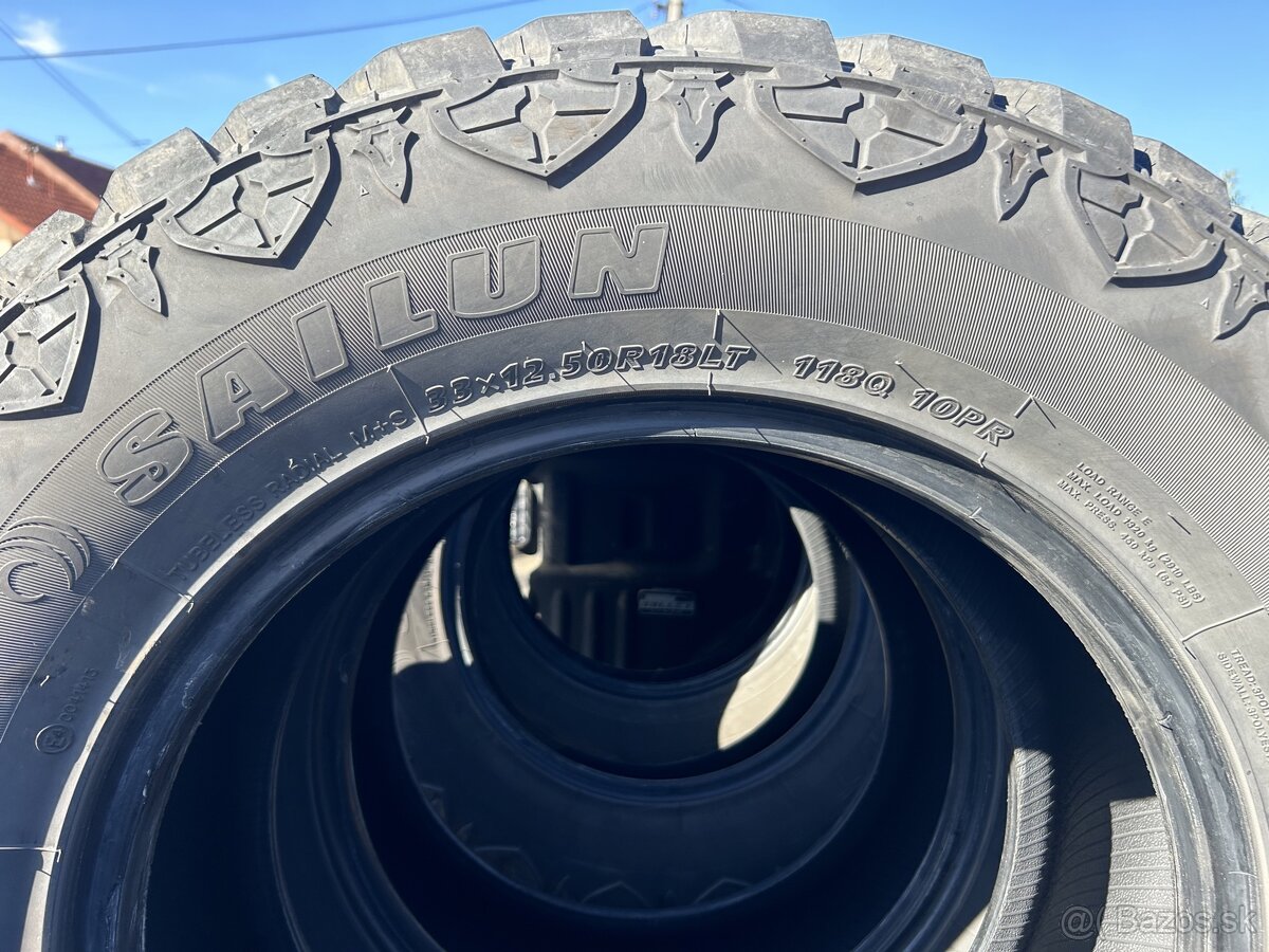 Offroad pneu 33x12,5 R18