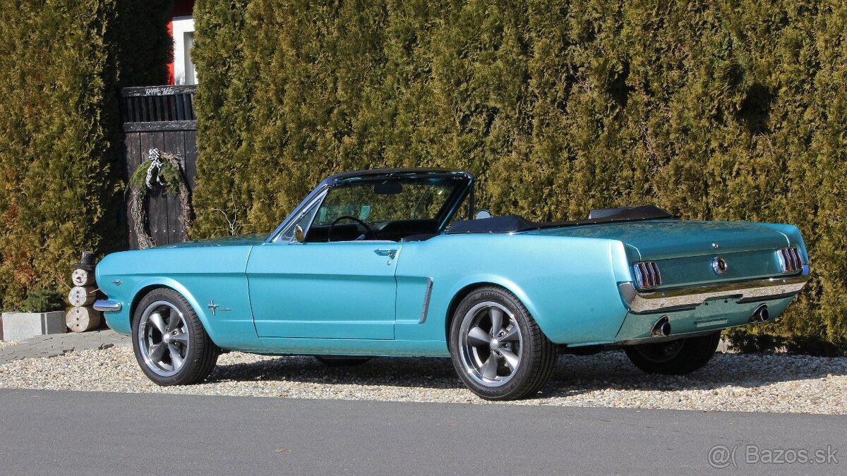 1965 FORD MUSTANG CABRIO V8 4-SPEED MANUAL