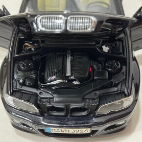 1:18 Kyosho BMW M3 E46 Cabriolet (Black) Dealer Edition - 5