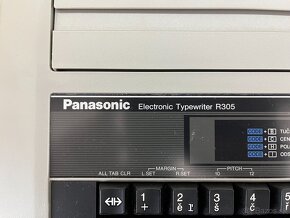 Elektronický písací stroj Panasonic KX-R305 - 5