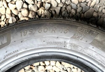 195/60/16 - Michelin zimní pár pneu - 5