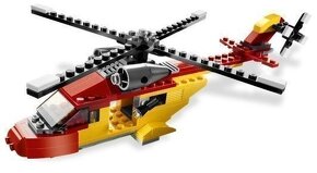 LEGO CREATOR 5866 Záchrana zo vzduchu - helikoptéra/lietadlo - 5