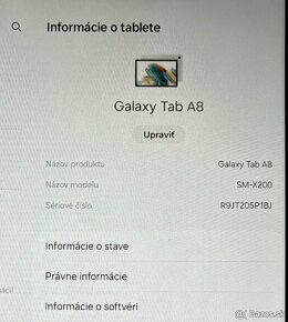 Samsung Galaxy tablet A8 wi-fi 64gb - 5