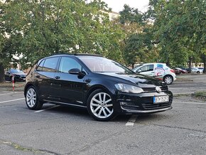 VW GOLF ČIERNY 4x4 2.0 TDI, STREŠNÉ OKNO, HIGHLINE - 5