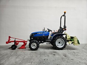 Malotraktor Solis 26 na predaj s pluhom a rotavátorom - 5