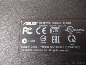 predám základnú dosku z notebooku Asus R512M - 5