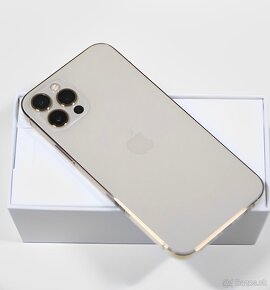 iPhone 12 Pro Max Gold KONDICE BATERIE 100% TOP - 5