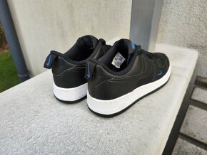 NIKE AIR FORCE 1 Low - Black & White & Blue vel. 42.5 EUR - 5