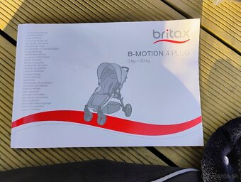 Predám dvojkombináciu Britax B-motion 4 plus - 5