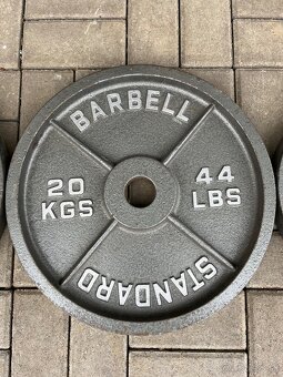 ‼️✅Olympijske kotuce/ Barbell Standard✅ - 5