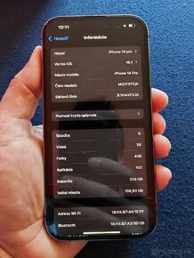 iPhone 14 Pro 256 gb deep purple + kryty a ochranné sklá - 5