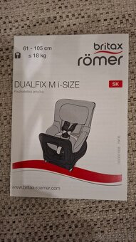 Autosedačka BRITAX Römer Dualfix M i-Size Cool Flow - Black - 5