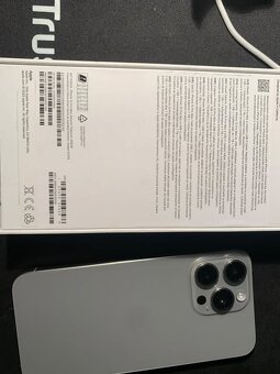 iPhone 15 Pro Max 256GB – Prírodný titán, TOP stav, 100% - 5