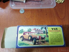 Matchbox Yesteryear originál blistre Y-15 - 5