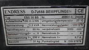 Endress ESE 30 BS-nemecká profi elektrocentrála (generátor). - 5