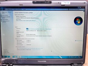 Predám polámaný notebook Toshiba U405 na diely alebo opravu. - 5