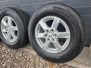 Zimná sada Alutec 6x139,7+Hankook 265/65 R17 - 5