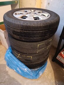 175/75 R14 plechove disky + letne pneu Bridgestone - 5