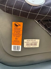 Detská autosedačka ISOFIX ROMER 9-18 kg - 5