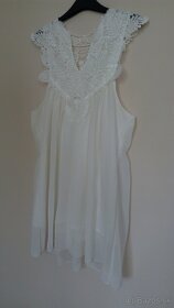 Dámske šaty biele - 5