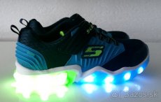 NOVÉ svetielkujúce tenisky Skechers S-Lights veľ. 37 - 5